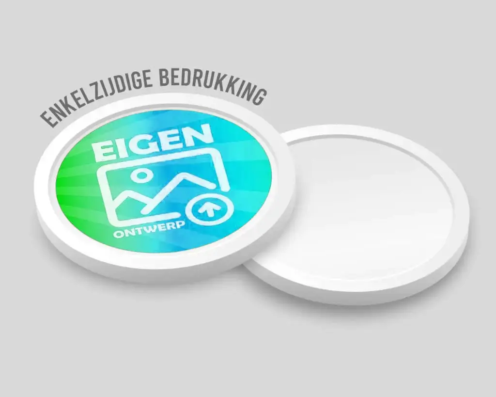Wertmarken 29 mm | eigenes Design | einseitig bedruckt