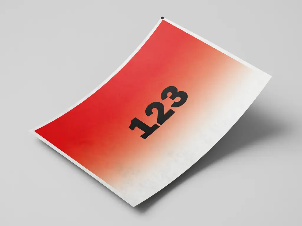 Startnummern 210 x 150 mm | Fade