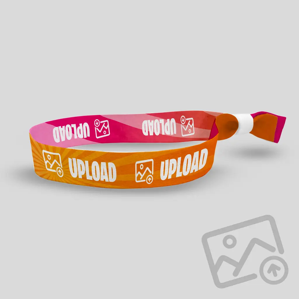 Textilarmbänder | Eigener Upload | Beidseitig bedruckt