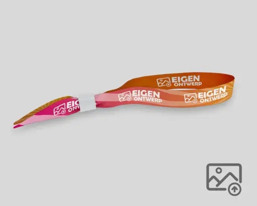 Textil-Armbänder | Eigenes Design | Beidseitig Bedruckt