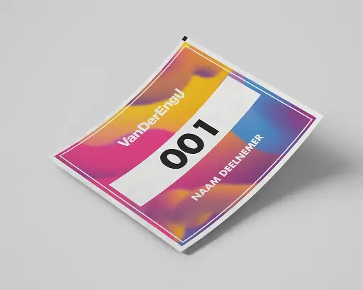 [21000] Startnummern 160 x 180 mm | eigenes Design
