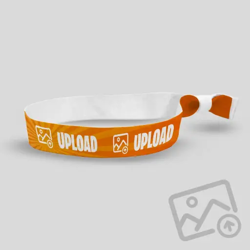 Textilarmbänder | Eigener Upload | Einseitig bedruckt